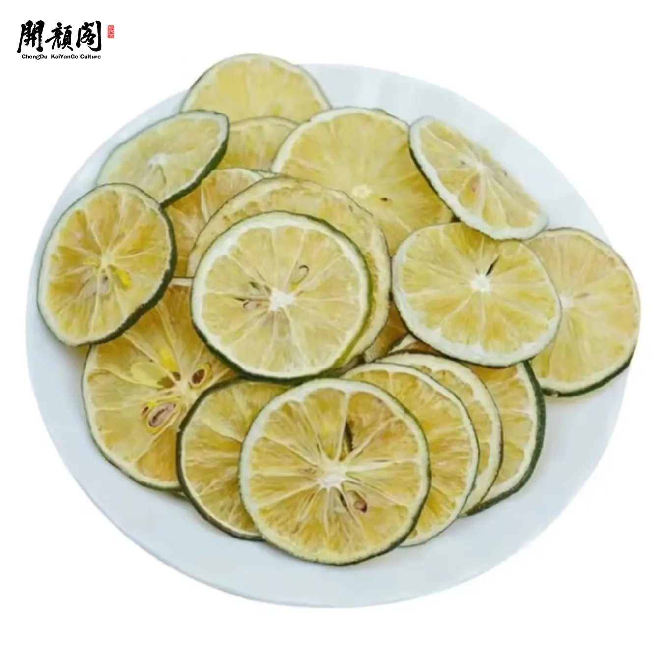 wholesale BULK OEM High Quality Natural Dried Fruit Green lemon Slice no sugar Citrus Wholesale Healthy Organic Lime herbal Tea