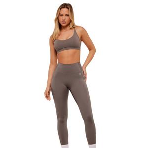 Leggings Deportivos de Cintura Alta con Logotipo Personalizado y Bolsillos para Mujer, Pantalones de Yoga Deportivos Resistentes a las Sentadillas, Ropa Deportiva Ajustada de Spandex - Product Image 5