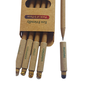 Bolígrafo Plantable al por Mayor con Logotipos Personalizados, Bolígrafo Especial Plantable en Paquetes de Papel, Bolígrafo con Semillas Plantables - Product Image 6