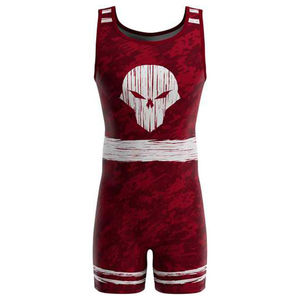 Custom Sublimation Professional Wrestling Singlets for Men and Kids Breathable Spandex Wrestling Wear <b>Grappling</b> Team Uniforms - Product Image 1