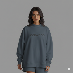 Sweat-shirt oversize réversible à col montant et manches longues en polaire pour femme, idéal pour l'automne – Vente en gros personnalisée – Fabricant de haute qualité - Product Image 4