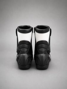 Botas de Motociclismo de Cuero, Botas de Motocross Transpirables e Impermeables con Cierre de Velcro, Logotipo Personalizado, Unisex, para Adultos, para Todo el Invierno y el Verano - Product Image 4