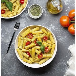 KooK Set di 4 Ciotole in Ceramica di Grande Capacità per Pasta, Insalata e Zuppa, Adatte a Microonde e Lavastoviglie, 40 Once - Product Image 2