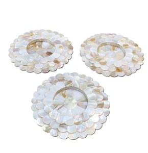 Sous-verre décoratif en nacre la plus récente, finition brillante, pour la maison, le bureau, le restaurant, accessoire de table. - Product Image 2