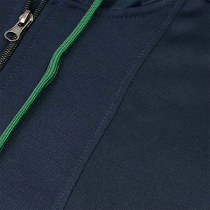Conjunto Deportivo de Dos Piezas para Niños, Sudadera con Capucha y Cremallera, Color Verde Marino, Estilo Casual Deportivo, Ropa de Otoño - Product Image 4