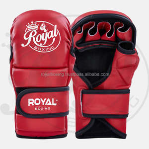 Guantes de Boxeo Híbridos de Cuero PU Duraderos para MMA, Equipo de Boxeo al por Mayor con Agarres Impermeables para Combate - Product Image 3