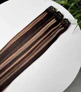 Flat Tip Hair Extensions <b>Chestnut</b> Brown Vietnamese Virgin Human Hair Keratin Bond Double Drawn Wholesale - Product Image 2