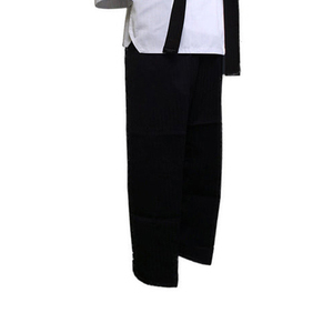 Kimono de Jiu-Jitsu Brésilien 100% Coton Respirant 480g Blanc avec Ceinture Noire Coupe Ample Unisexe Adulte Tenue d'Arts Martiaux - Product Image 3