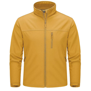 Chaqueta Softshell Impermeable, Cortavientos, de Secado Rápido, Transpirable y Antibacteriana para Hombre, 260 g/m², Poliéster Grueso, Venta al Por Mayor - Product Image 1