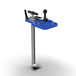90 Degree Clamp With Adjustable A-Type Clamp Blue Aluminum Industrial Clamp 30 Kg Load Capacity Metric Measurement System - Product Image 5