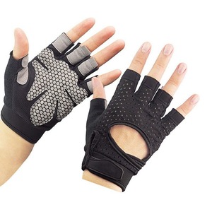 Gants de musculation personnalisés en gros avec sangle de poignet, antidérapants, pour la musculation et l'entraînement en salle de sport pour hommes - Product Image 4