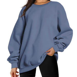 OEM ODM Service Winter Women's Embroidered <b>Mock</b> Neck Fleece Sweatshirts-Custom 100% Cotton Waterproof Breathable Front Logo - Product Image 1