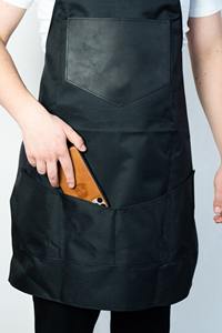 Funda de cuero y lona duradera con cremallera, impermeable, a prueba de golpes, ajustable, con correa cruzada para chef, barista, barbero, carpintero, herramienta de taller - Product Image 4