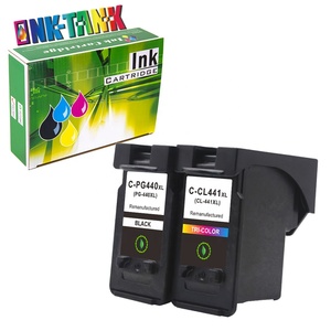 インクタンク PG440 CL441 PG-440 CL-441 440XL 441XL PG 440 CL 441 ブラック 再生インクカートリッジ キヤノン PIXMA MG3540 プリンター用 - Product Image 1