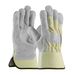 JNM SAFETY Premium Cowhide Split Leather <b>Driver</b> <b>Gloves</b>-Adjustable Wristlet 11 oz Thickness Abrasion Anti-Static Safety - Product Image 3