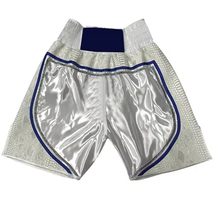 Pantalones Cortos de Kickboxing, Jiu-Jitsu, Judo, Boxeo, Muay Thai, MMA, Talla Grande, Fabricados en Tela - Product Image 1