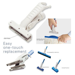 Clip Resistente para Mango de Fibra de Vidrio con Cabeza Tipo T, Durabilidad Superior a 20,000 Usos, Marca TW, para Uso en el Hogar y la Oficina - Product Image 4