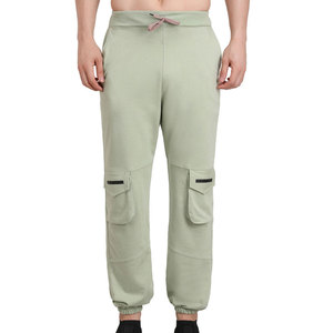 Pantalon de jogging décontracté mi-droit en toile de haute qualité, léger, avec cordon de serrage élastique réglable, confortable pour le quotidien - Product Image 1