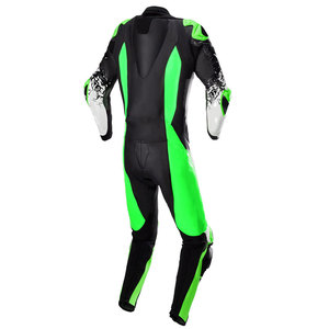 Vêtements de moto tout-terrain en cuir, combinaison de moto classique, équipement de course durable, combinaison de moto en cuir - Product Image 5