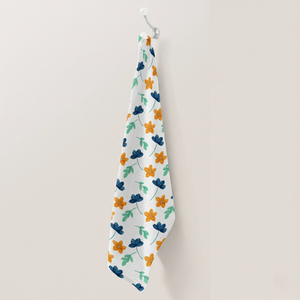 ผ้าขนหนูผ้าฝ้ายสำหรับห้องครัวใช้ซ้ำได้และผ้าขนหนูในจานดูดซับได้ดีเหมาะสำหรับการอบและทำอาหาร - Product Image 1