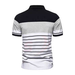 Polo para Hombre de Estilo Vintage, Algodón Lavado, Estilo Retro, Tela Suave y Duradera, Cómodo, Informal, a la Moda, Venta al Por Mayor - Product Image 3