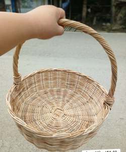 Panier en rotin à vendre en gros - Paniers artisanaux en rotin exportés du Vietnam, sans taxes vers l'UE et les États-Unis - Product Image 2