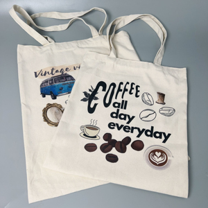 Bolsa de Compras de Lona al por Mayor, Bolsa de Viaje Ligera, Bolsa de Transporte Resistente, Bolsa Personalizada con Tema de Café - Product Image 4