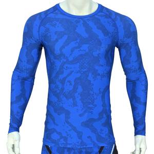Nouveau design, créez votre propre rashguard MMA Bright Way fabriqué au Pakistan, manches courtes personnalisées, logo, chemise de compression, rashguards sublimés - Product Image 4