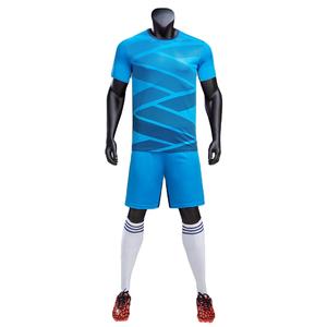 Ensemble de maillot d'entraînement de gardien de but en polyester personnalisé de haute qualité, haut élégant à manches courtes, nom personnalisé, tenue de football d'équipe - Product Image 1