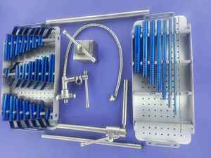Système d'Écartement Tubulaire Lombaire MIS, Kit Complet de Chirurgie de la Colonne Vertébrale, Système d'Écartement Manuel, Certifié CE, Instruments Chirurgicaux de Classe I - Product Image 2