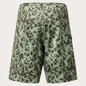 กางเกงบอร์ดชอร์ตเอวถักนิตติ้งใส่สบายสำหรับผู้ชาย ผ้าเนื้อนุ่มยืดหยุ่น แห้งเร็ว เหมาะสำหรับเล่นน้ำ ชายหาด และสระว่ายน้ำ - Product Image 2