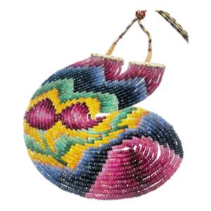 Collar de Cuentas Facetadas Multicolores de Esmeralda, Rubí y Zafiro Naturales, 11 Hilos, TASBIYA GEMS, Valorado por Terceros - Product Image 2