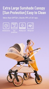 <span class=keywords><strong>Poussette</strong></span> double pour <span class=keywords><strong>2</strong></span> enfants à prix d'usine, avec 4 roues universelles, <span class=keywords><strong>poussette</strong></span> tandem légère et luxueuse - Product Image 2