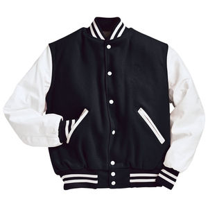 OEM ODM Supplier From Pakistan Warm Winter Men Varsity Jackets Woolen Body With Leather Sleeves High Quality Customized - Product Image 1