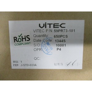 ชุดอุปกรณ์ VITEC 59PR73-181 COMPONENT SMD POWER จำนวน 650 ชิ้น - อุปกรณ์และชิ้นส่วนเซมิคอนดักเตอร์ระดับโลกที่เชื่อถือได้ - Product Image 5