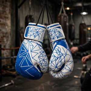 Guantes de Boxeo Personalizados OEM ODM de Verano, Sublimados, Transpirables, Ligeros, para Entrenamiento Profesional, Sparring, Muay Thai, Kickboxing - Product Image 3