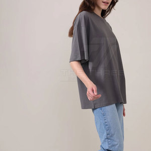 Camisetas Extra Grandes para Mujer, Elegantes y Funcionales, Ecológicas, 100% Algodón, Transpirables, de Alta Calidad para Exportación al por Mayor - Product Image 4
