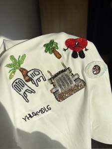 Womens V Neck Woven Cotton Halter Lace up Backless Breathable Casual Tank <b>Top</b> 10+ Custom Colors Available - Product Image 5