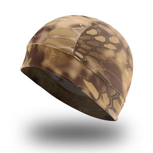 Bonnet de cyclisme imprimé camouflage anti-transpiration rafraîchissant pour casque - Product Image 1