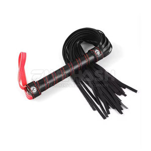 Leather <b>Flogger</b> High Quality Leather Flexible Strips Strong Handle Simple Design Leather <b>Flogger</b> Long Lasting Use - Product Image 3