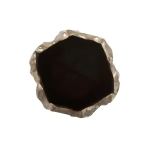 Premium Handmade <b>Gold</b> Metal Flower Vase Contemporary Decorative Accent for Coffee <b>Table</b> <b>Console</b> <b>Table</b> Hotel Lobby Office - Product Image 2