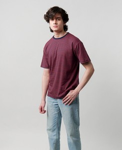 Camiseta de Manga Corta para Hombre, Corte Regular, Cuello Redondo, Tejido de Punto, 100% Algodón, Impresión Serigráfica, Formal, Ecológica - Product Image 3