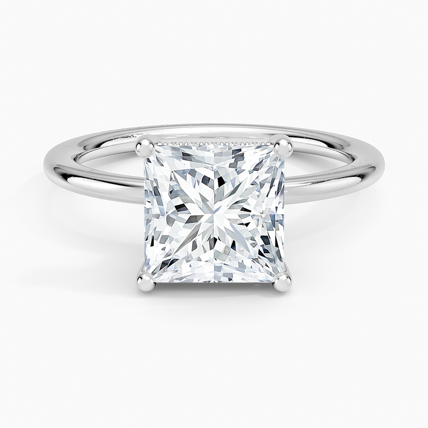 White Gold Plated