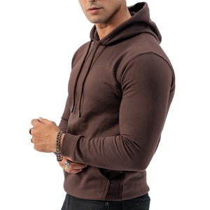 Sweat-shirts à capuche personnalisés 100 % coton prérétréci et polyester de haute qualité avec logo pour hommes, grandes tailles, imperméables, brodés, avec doublure technique - Product Image 6