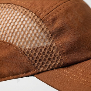 <b>Men</b> Baseball Caps Outdoor Sports Hand Embroidered Custom Logo Premium Cotton Breathable Adjustable <b>Sun</b> Protection Running Caps - Product Image 5