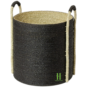 Contenedor Redondo de Mimbre para Alimentos, Cesta de Almacenamiento Ecológica de Estilo Bohemio, Bandeja para Servir, Capacidad de 1-3L, Vietnam OEM, Color, Logotipo, Paquete - Product Image 5