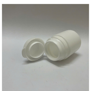 ขวดพลาสติก PE สีขาวทรงกระบอก รุ่น C0320 พร้อมฝาเกลียว สำหรับบรรจุภัณฑ์ยา พร้อมพิมพ์ลายตามสั่ง ก้นแบน - Product Image 5