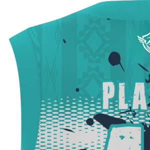 Ensemble de maillot de basket-ball personnalisé pour hommes, sans manches, à séchage rapide, respirant, en polyester, uniforme sportif, maillot d'entraînement d'équipe et short - Product Image 4