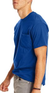 Camiseta de Manga Corta para Hombre a Precio Bajo, 240 g/m², Algodón Grueso, Diseño Liso en la Parte Delantera, Secado Rápido, Transpirable, Informal - Product Image 3