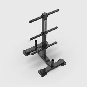 QLI QWT400 Olympic <b>Weight</b> Storage <b>Rack</b> Professional Steel Plate Tree for Organizing <b>Weight</b> Plates and Fitness Accessories - Product Image 2